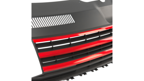 Grille badgeless with Red Trims suitable for VW T6 2015-2019