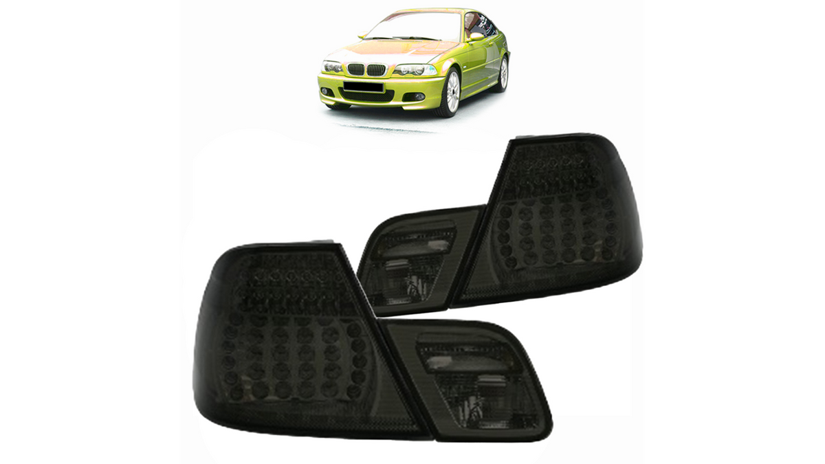 Tail Lights LED Smoke suitable for BMW 3 (E46) Coupe Pre-Facelift 1999-2003