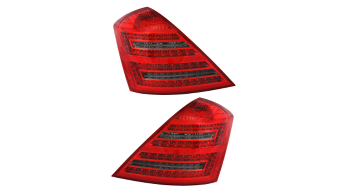 Tail Lights LED Red Smoke suitable for MERCEDES S-Class (W221) 2007-2010