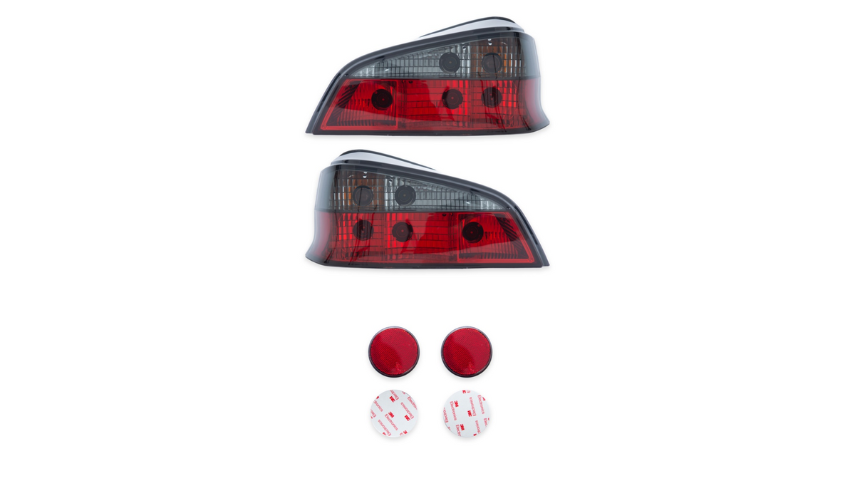 Tail Lights Crystal Red Smoke suitable for PEUGEOT 106 1996-1998