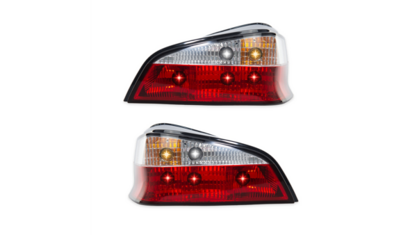 Tail Lights Crystal Red Clear suitable for PEUGEOT 106 1996-1998