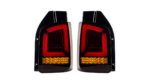 Tail Lights Dynamic LED Red Smoke suitable for VW TRANSPORTER MULTIVAN T5 2003-2010