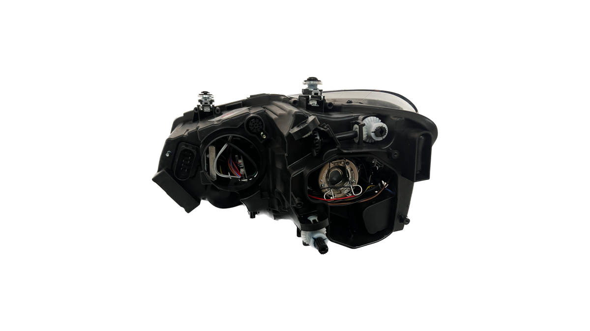 Headlights Halogen Black suitable for VW POLO V (6R, 6C) 2009-2014