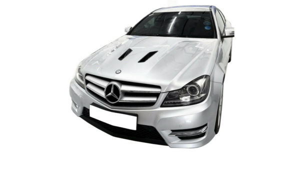 Sport Hood Bonnet Aluminum suitable for MERCEDES C-Class (W204) Sedan (C204) Coupe (S204) T-Model Facelift 2011-2015