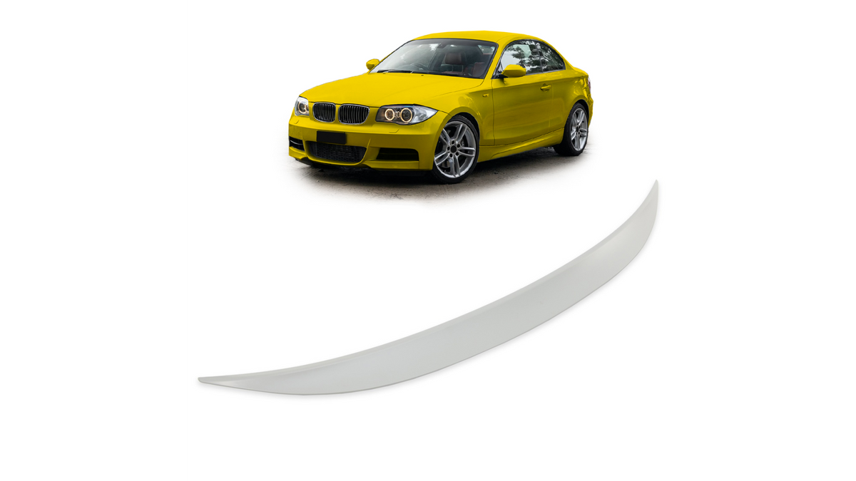 Sport Rear Trunk Spoiler Paintable suitable for BMW 1 (E82) Coupe 2007-2013