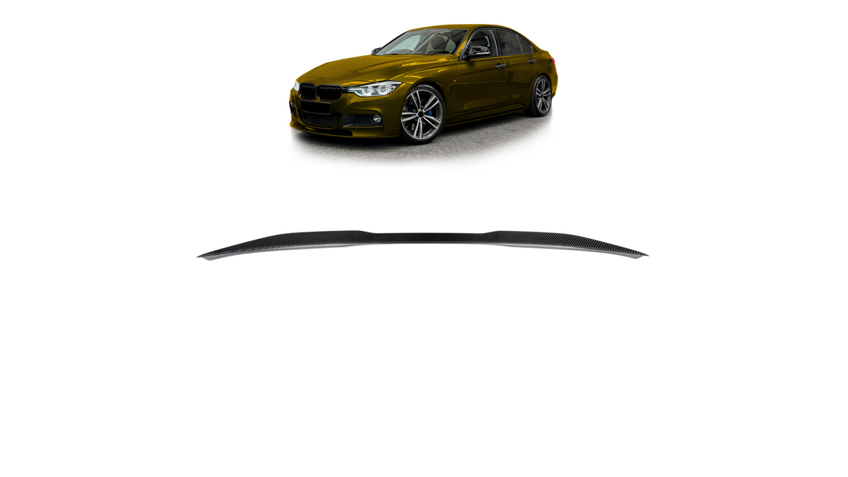 Sport Rear Trunk Spoiler Carbon Fiber suitable for BMW 3 (F30) Sedan 2011-2018