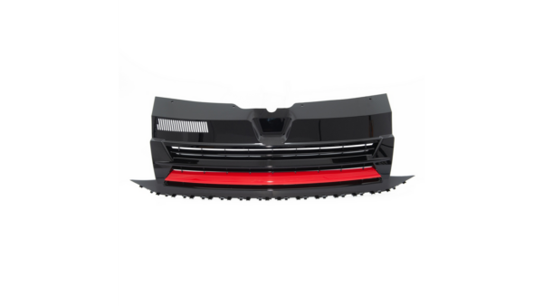 Sport Grille Badgeless Red Strip suitable for VW TRANSPORTER MULTIVAN T6 2015-now