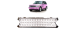 Sport Grille Chrome & Silver suitable for LAND ROVER RANGE ROVER III (L322) Facelift 2006-2010