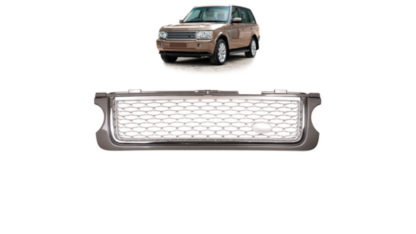 Sport Grille Chrome & Grey suitable for LAND ROVER RANGE ROVER III (L322) Facelift 2010-2013