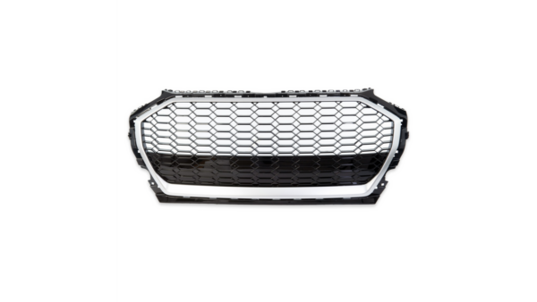 Sport Grille Silver Matt & Gloss Black suitable for AUDI Q5 (FY) SUV Sportback Facelift 2021-now