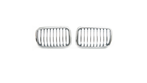 Sport Grille Single Line All Chrome suitable for BMW 3 (E36) Coupe Touring Compact Convertible Sedan Pre-Facelift 1991-1996