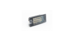 LED License Plate Lamp suitable for BMW E82 E88 F22 F45 E90 E91 2005-2018 chrome