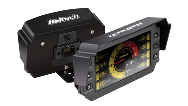 Haltech IC-7 mounting bracket with roof