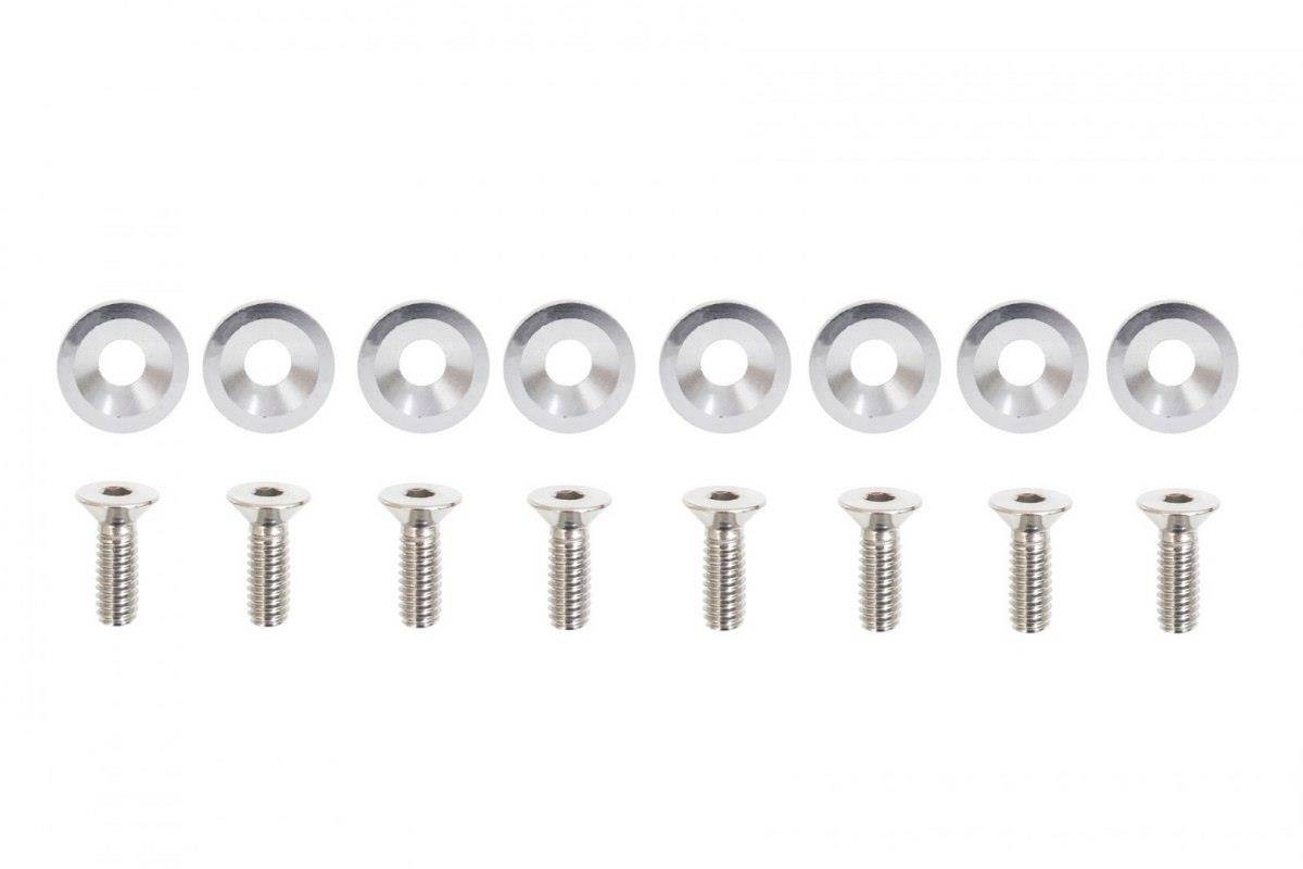 Decorative screws M6x1.0 15mm D1 Silver