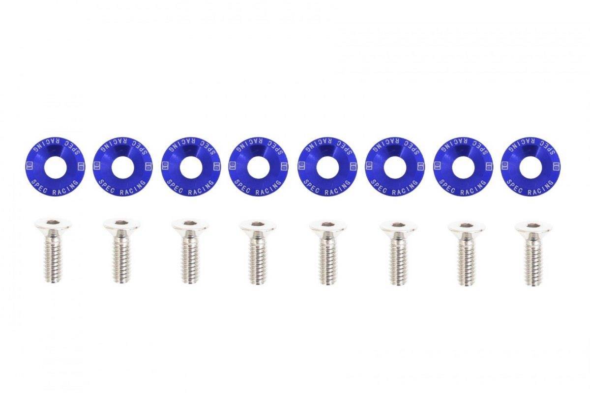 Decorative screws M6x1.0 15mm D1 Blue