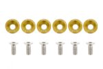 Decorative screws M8x1.25 15mm JDM Gold