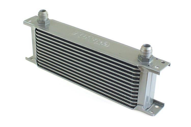 TurboWorks Oil Cooler 13-rows 260x100x50 AN10 Silver
