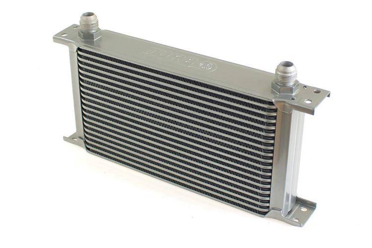 TurboWorks Oil Cooler 19-rows 260x150x50 AN10 Silver