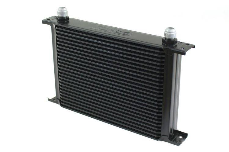 TurboWorks Oil Cooler 25-rows 260x195x50 AN10 Black