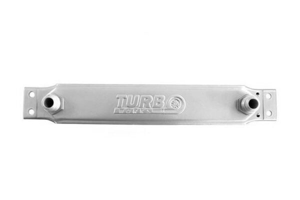 TurboWorks Oil Cooler 9-rows 260x70x50 AN8 Silver
