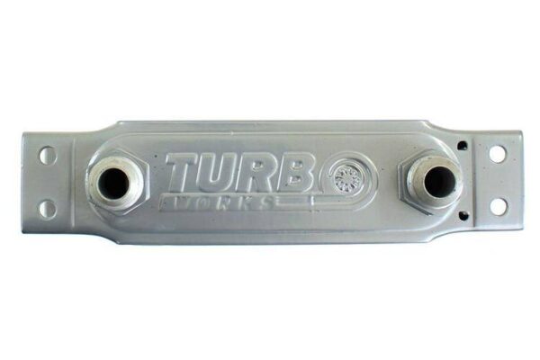 TurboWorks Oil Cooler Slim Line 19-rows 140x150x50 AN10 Silver