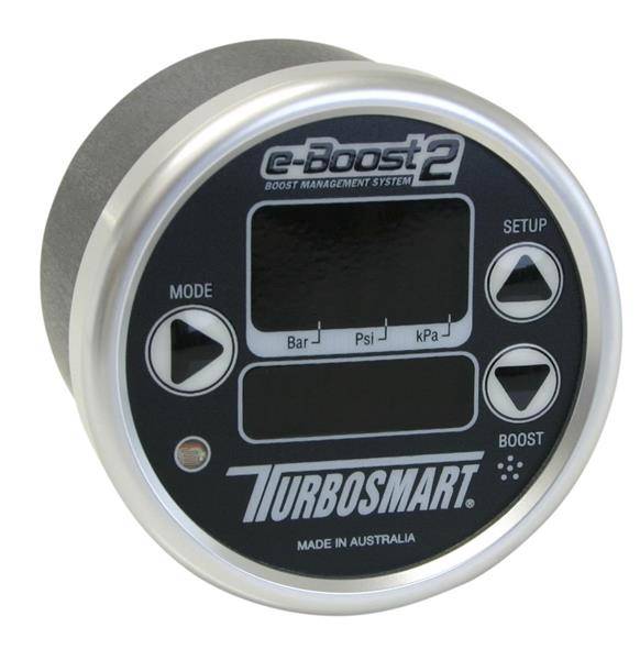 Turbosmart Electronic Boost Controller EBOOST2 60mm Black-Silver
