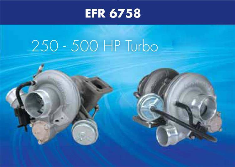 Borg Warner Turbocharger EFR-6758