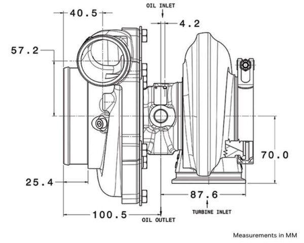 Garrett Turbocharger GTX3071R GEN II Reverse Rotation
