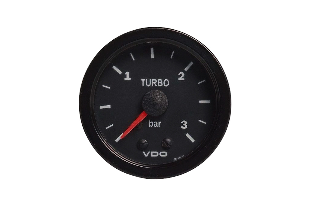 VDO Gauge 52mm - Turbo -1 to 3 Bar Mechanic