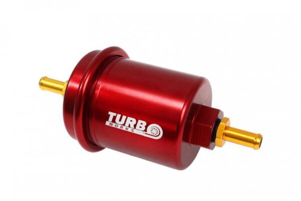 TurboWorks Fuel Filter 500 lph Red