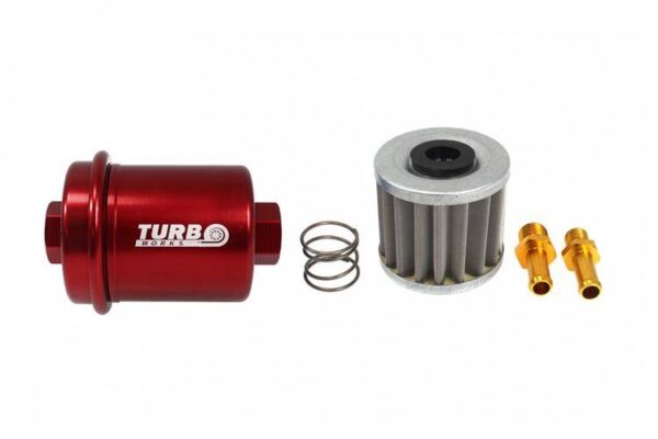 TurboWorks Fuel Filter 500 lph Red
