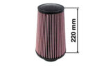 TurboWorks Air Filter H:220 DIA:80-89mm Purple