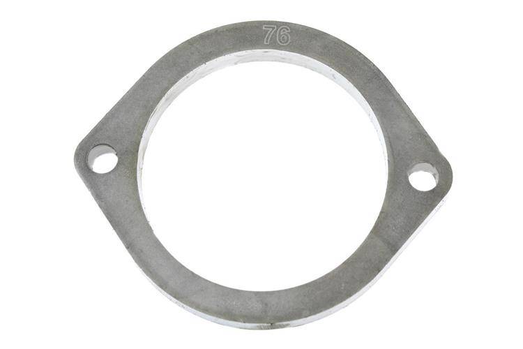Exhaust flange connector 76mm 2 bolts
