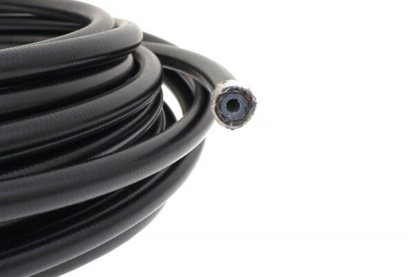 Fuel hose PTFE AN8 IN Black PVC Coating