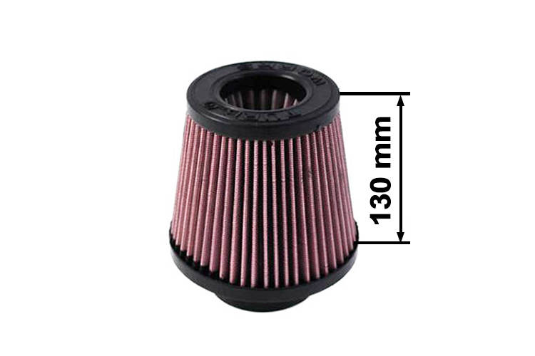 TurboWorks Air Filter H:130mm DIA:101mm Purple
