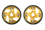 Brian Crower Adjustable Cam Gears - Gold Anodize (Toyota 2JZgte) - Pair BC8830