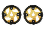 Brian Crower Adjustable Cam Gears - Gold Anodize (Toyota 2JZgte) - Pair BC8830