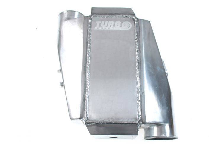 TurboWorks Water Intercooler 255x115x115 3" 2x90st flip