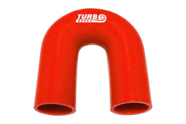 Elbow  Red 180deg 57mm