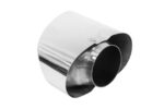 Exhaust Pipe End 150x85mm input 66mm BMW X5
