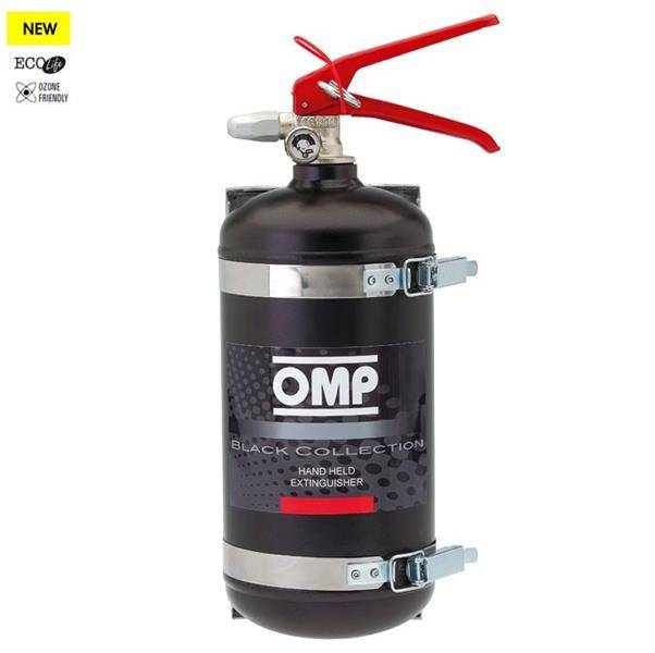 Fire extinguisher OMP Black Collection 2,4L (CAB/319)
