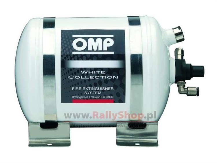 Fire extinguishing system OMP White Collection 2,8L (CEFAL2)
