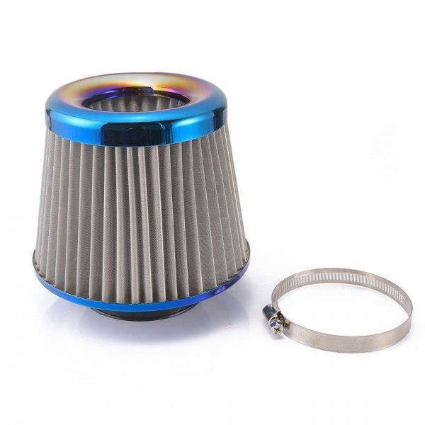 TurboWorks Air Filter H:120mm DIA:76mm Burn Blue
