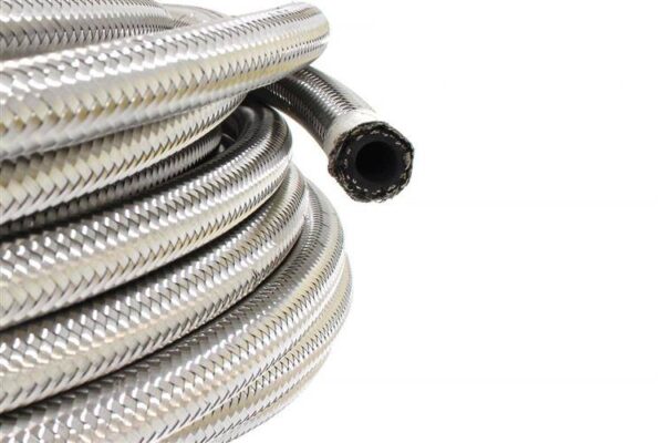 TurboWorks Fuel hose rubber SS AN8 11mm