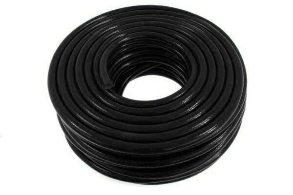 Vacuum hose Black 3mm