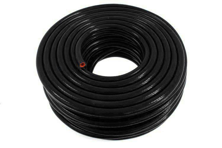 Vacuum braided hose PRO Black 18mm