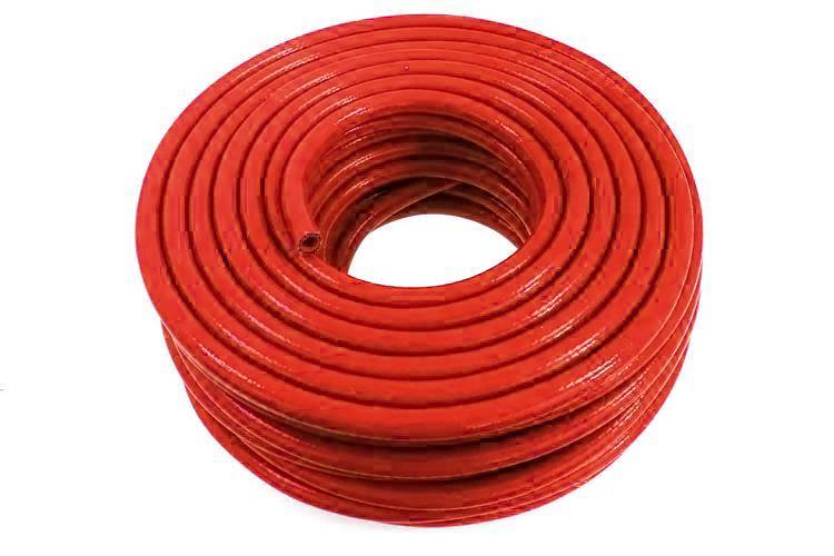 Vacuum hose braided  PRO Red 10mm