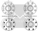 CNC Flywheel for conversion Mercedes-Benz M113 M156 AMG - BMW M57N M57N2 GS6-53DZ HGU HGK / N54 GS6-53BZ 184mm 7.25" (P)
