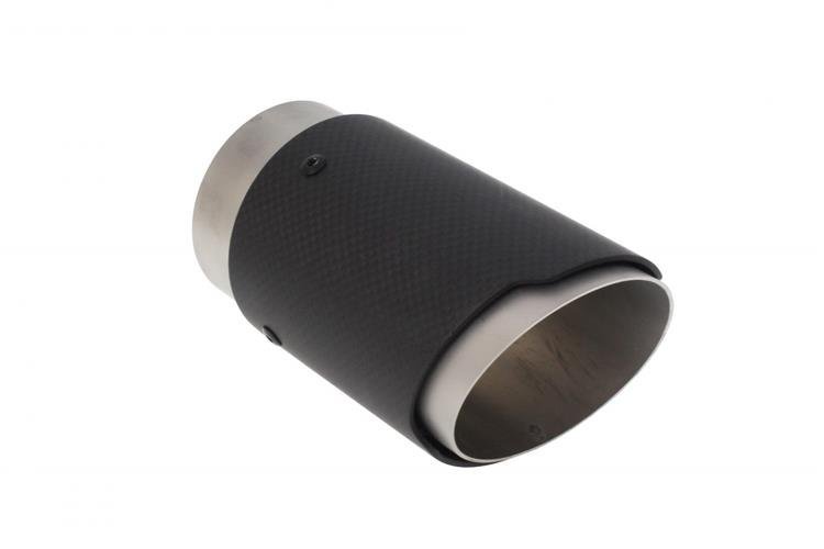 Exhaust Tip 80mm wejście 67mm Carbon
