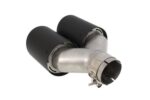 Double Exhaust Tip 2x101mm wejście 63mm Carbon L